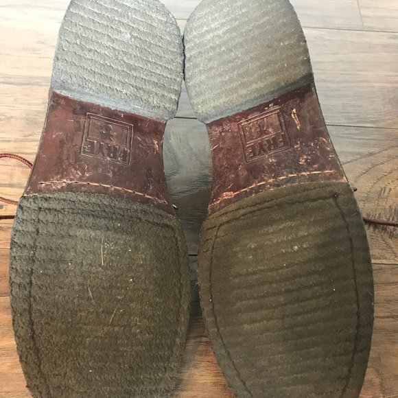 FRYE Dakota Crepe Chukka Brown Suede Leather Boots - Picture 9 of 12